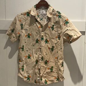 Denim & flower size M men’s st patty’s day